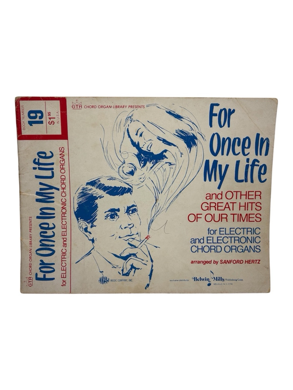 For Once In My Life & Other Great Hits Organs Vintage Songbook CT23